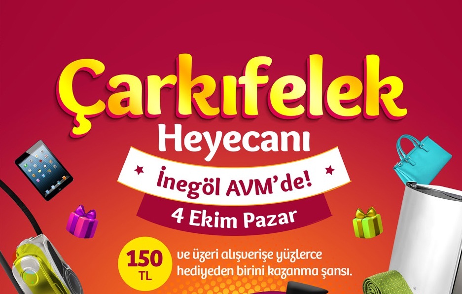 İnegöl AVM’de dolu dolu hafta sonu