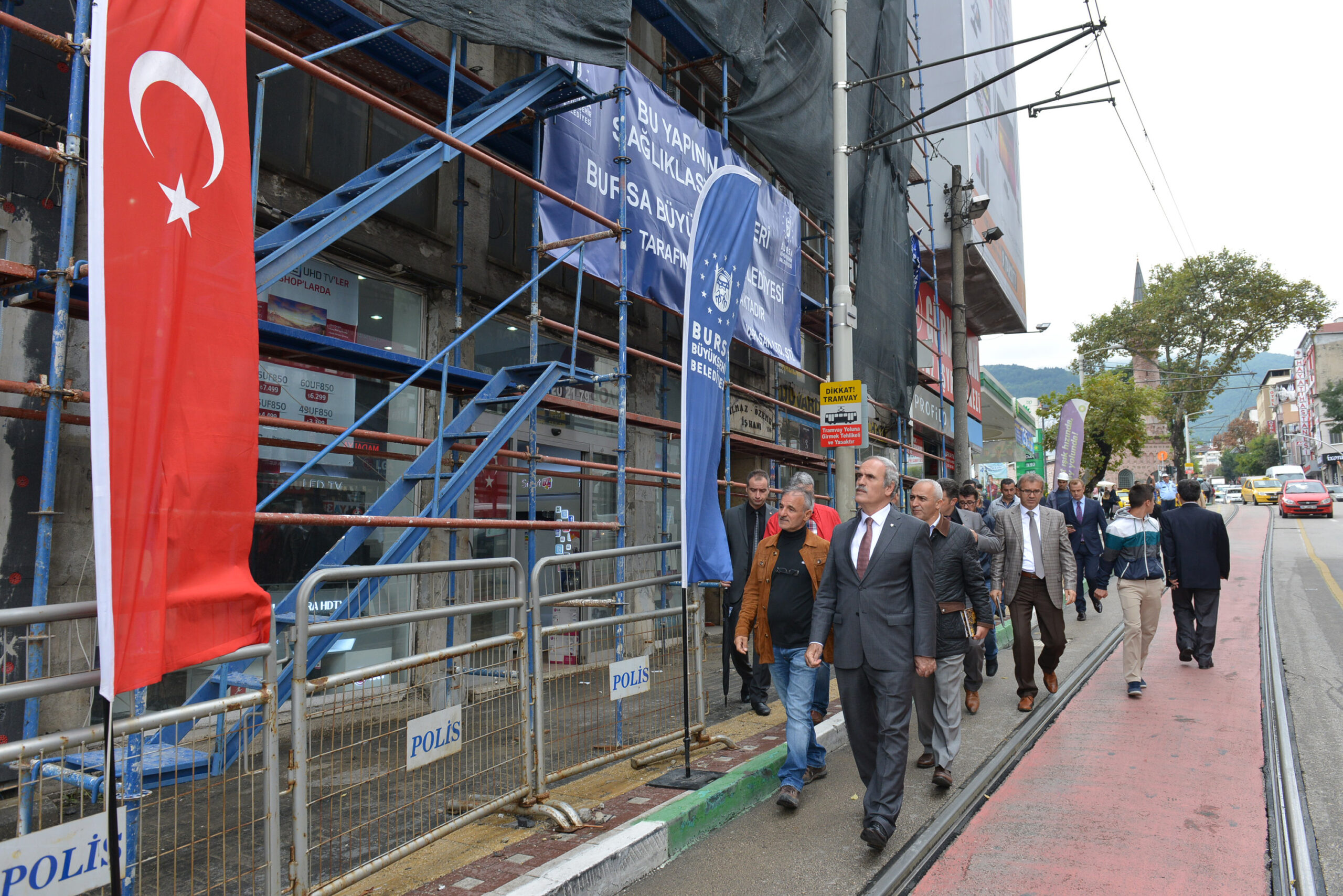 İnönü Caddesi estetikle buluşuyor