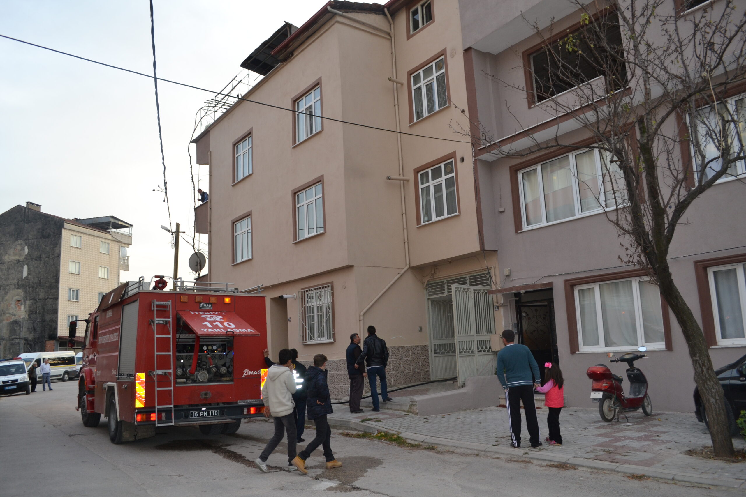 Bir yangında Kemalpaşa’da