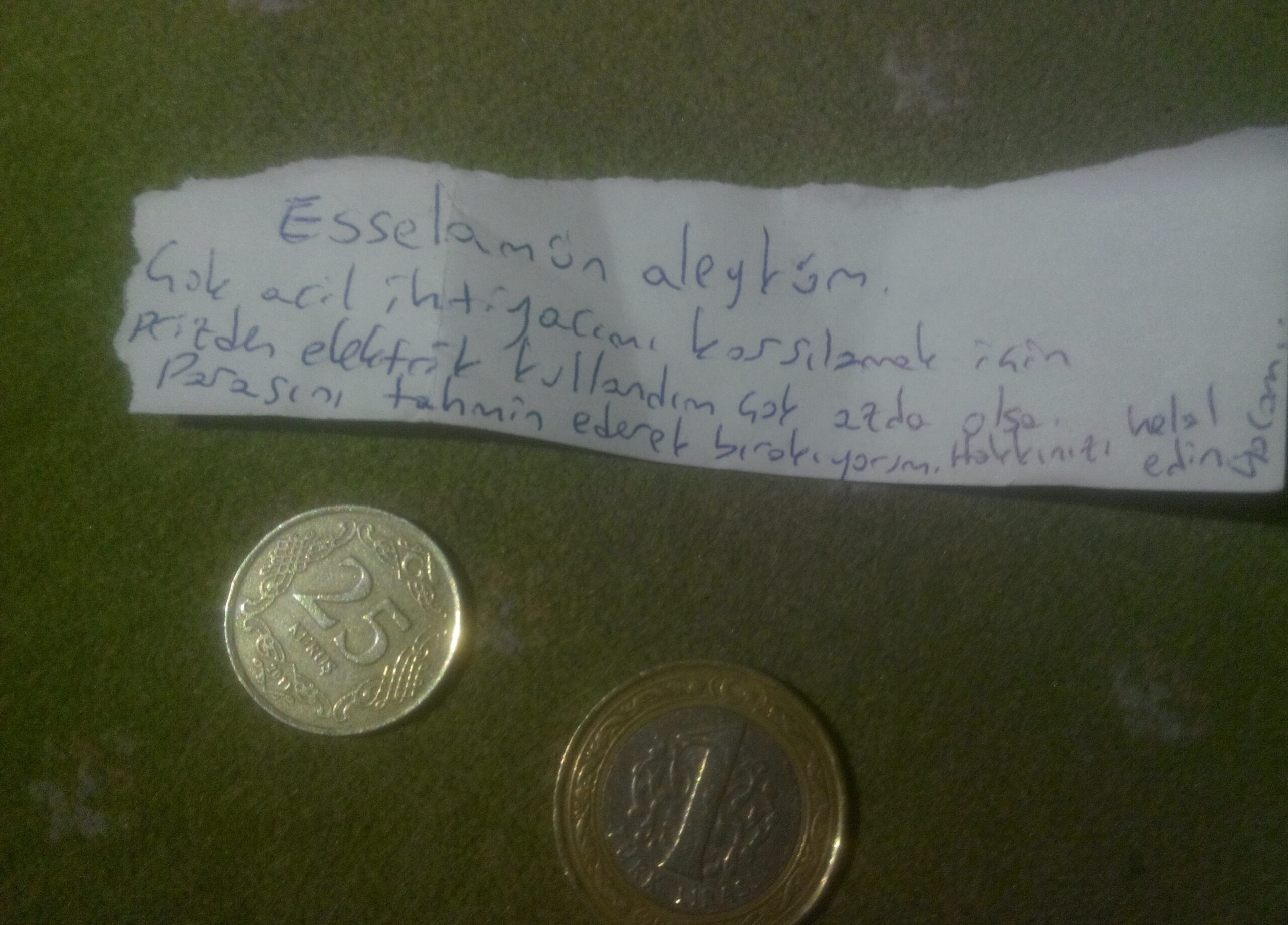 İnegöl’de insanlık örneği