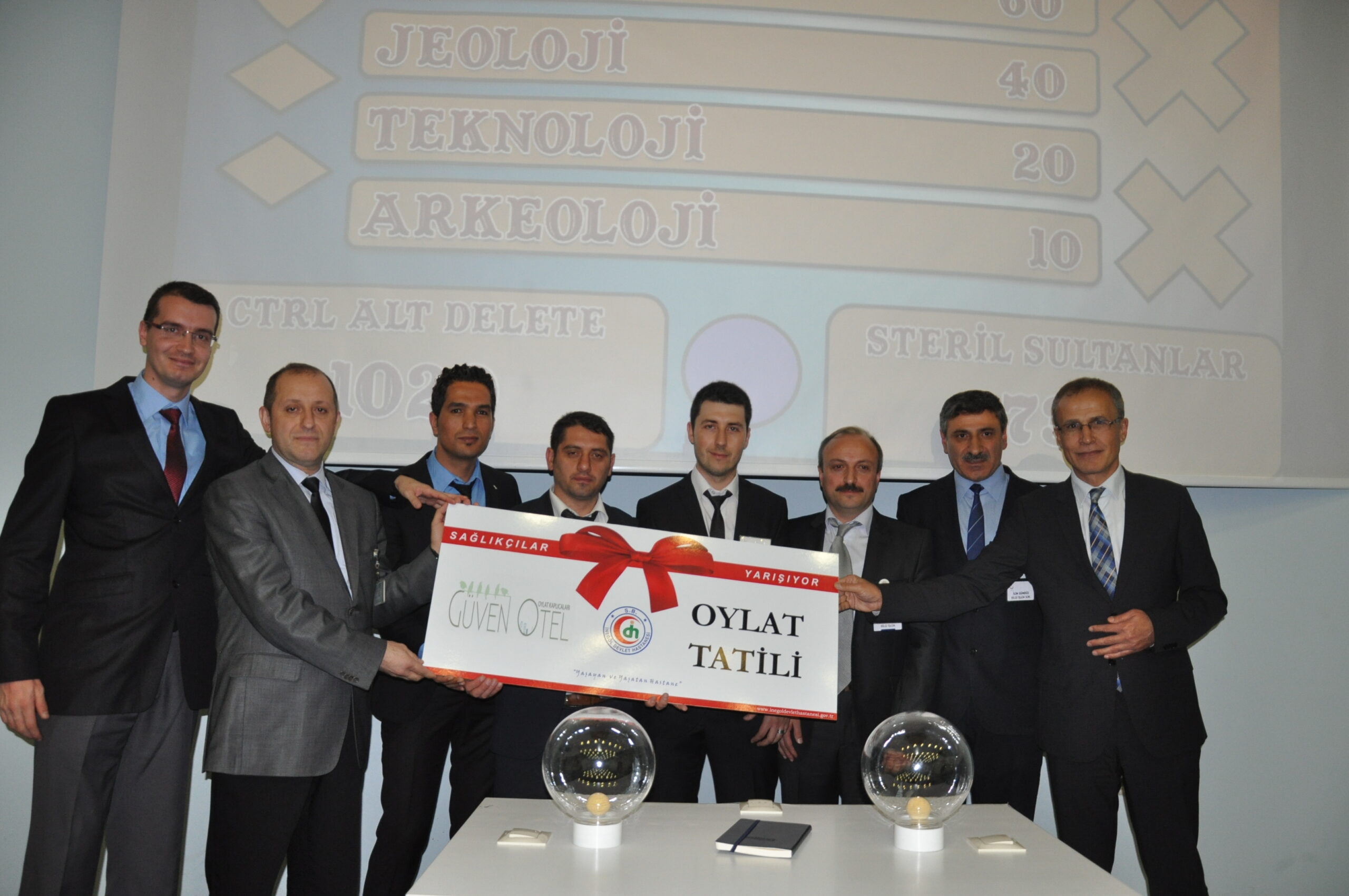 Sağlıkçılar yarıştı