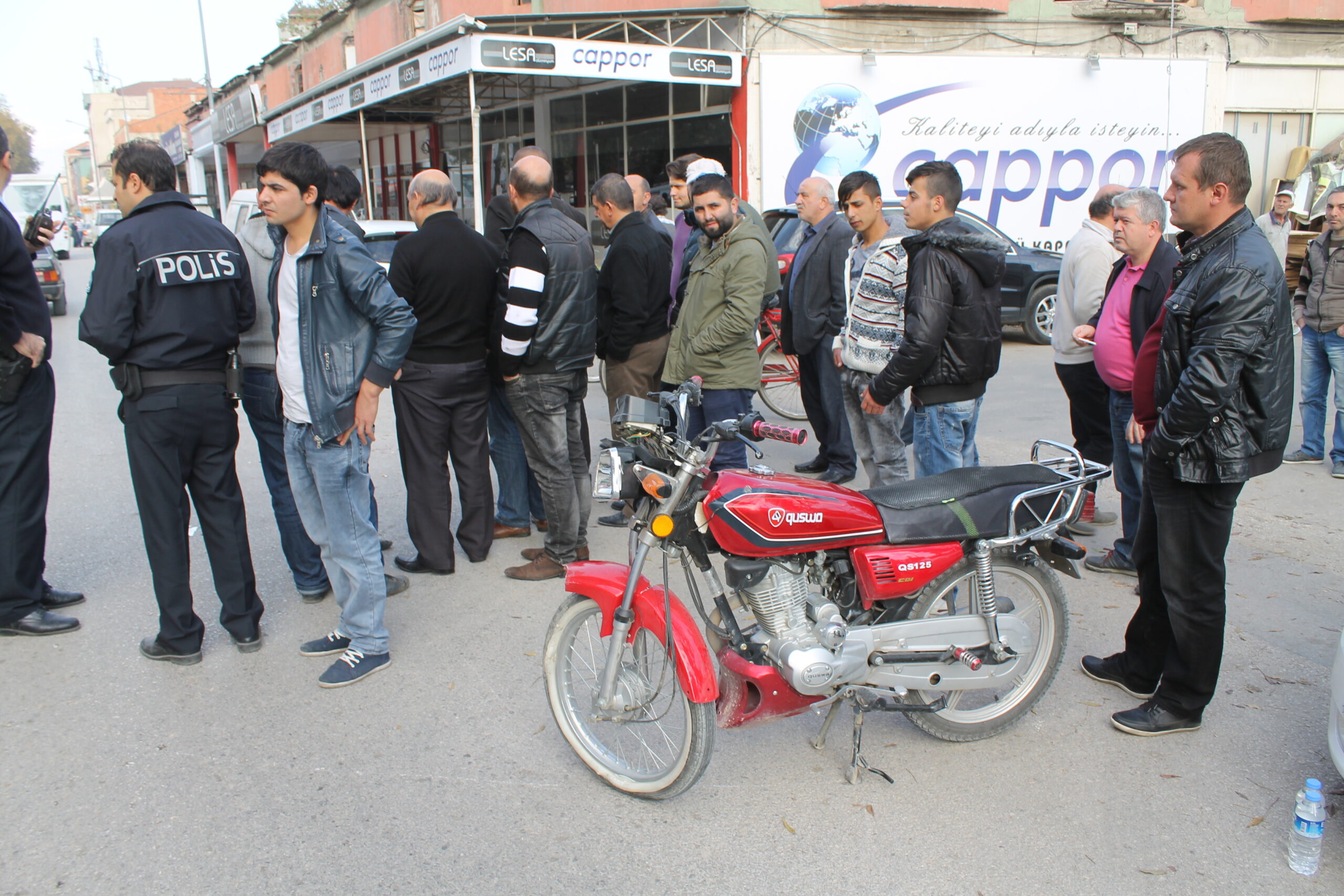 Osmanbey Caddesi’nde kaza: 1 yaralı