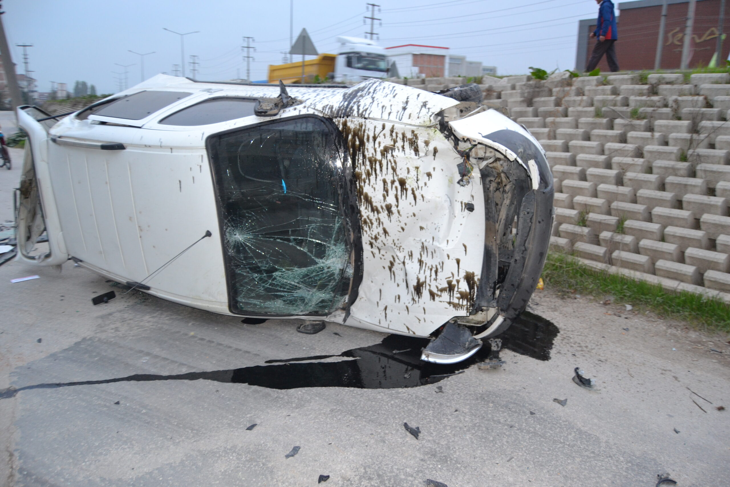 Bursa Ankara Karayolu’nda feci kaza