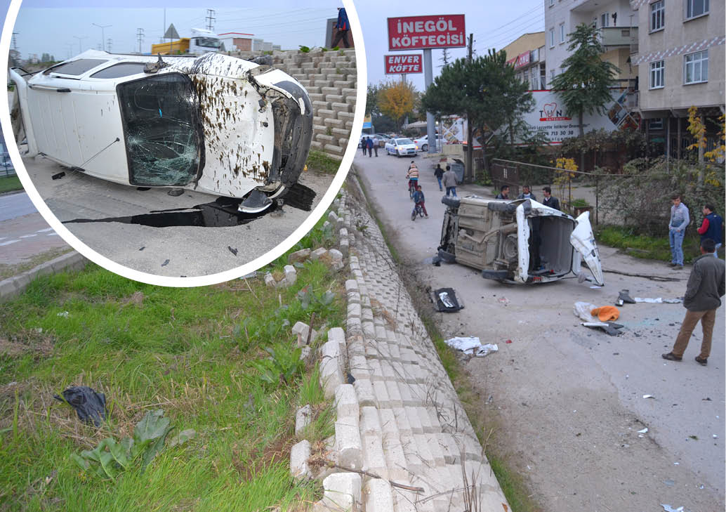 Bursa Ankara Karayolu’nda feci kaza