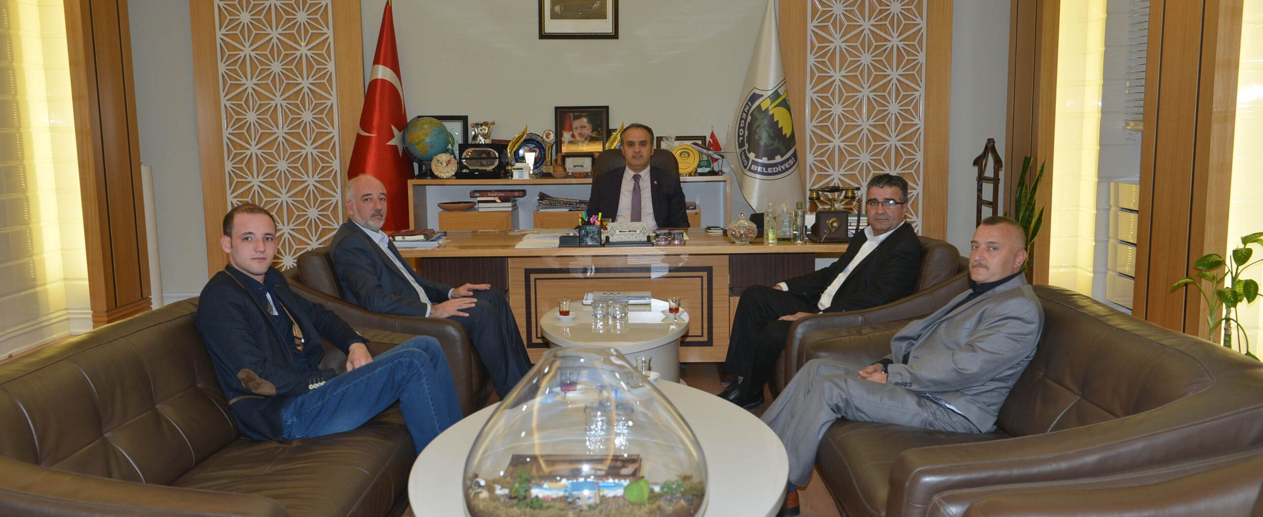 Aktaş’a teşekkür ziyareti