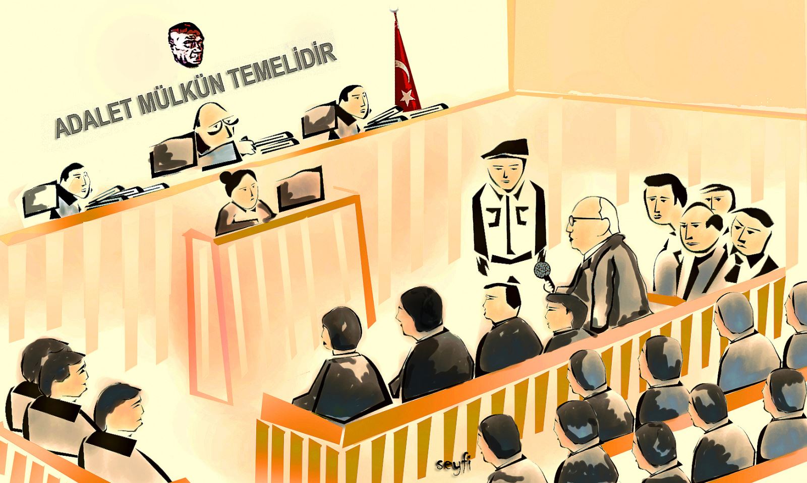 Emekli polis’ten ilginç savunma