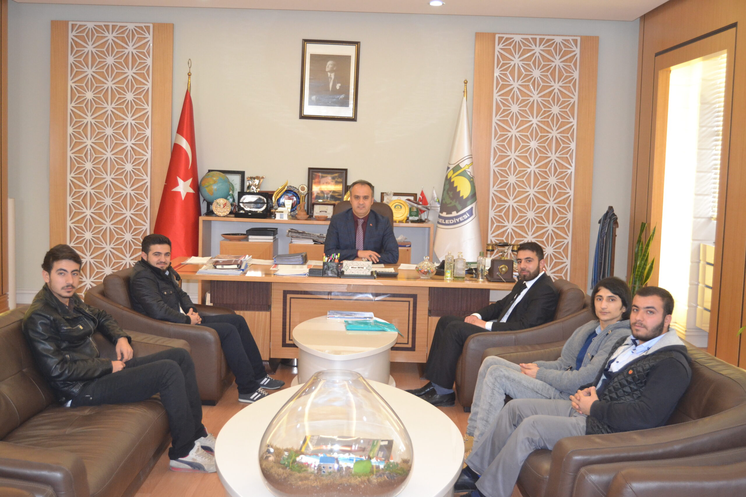 İMYO’lu öğrencilerden Aktaş’a ziyaret