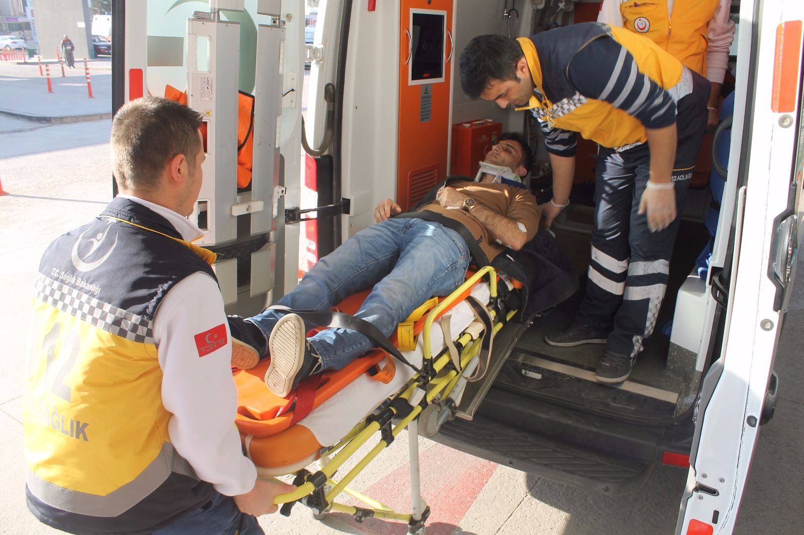 Mesudiye Mahallesi’nde kaza: 1 yaralı