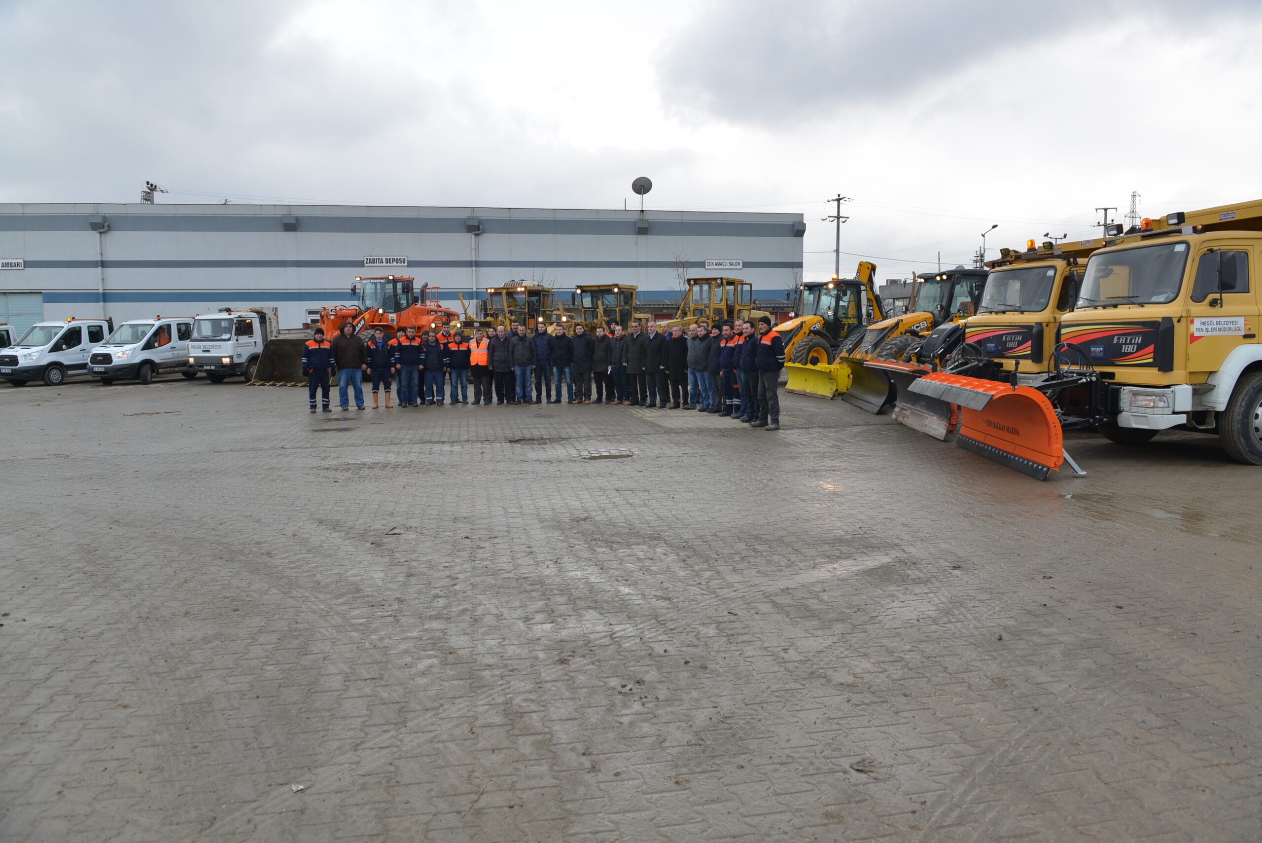 Belediye karla mücadeleye hazır