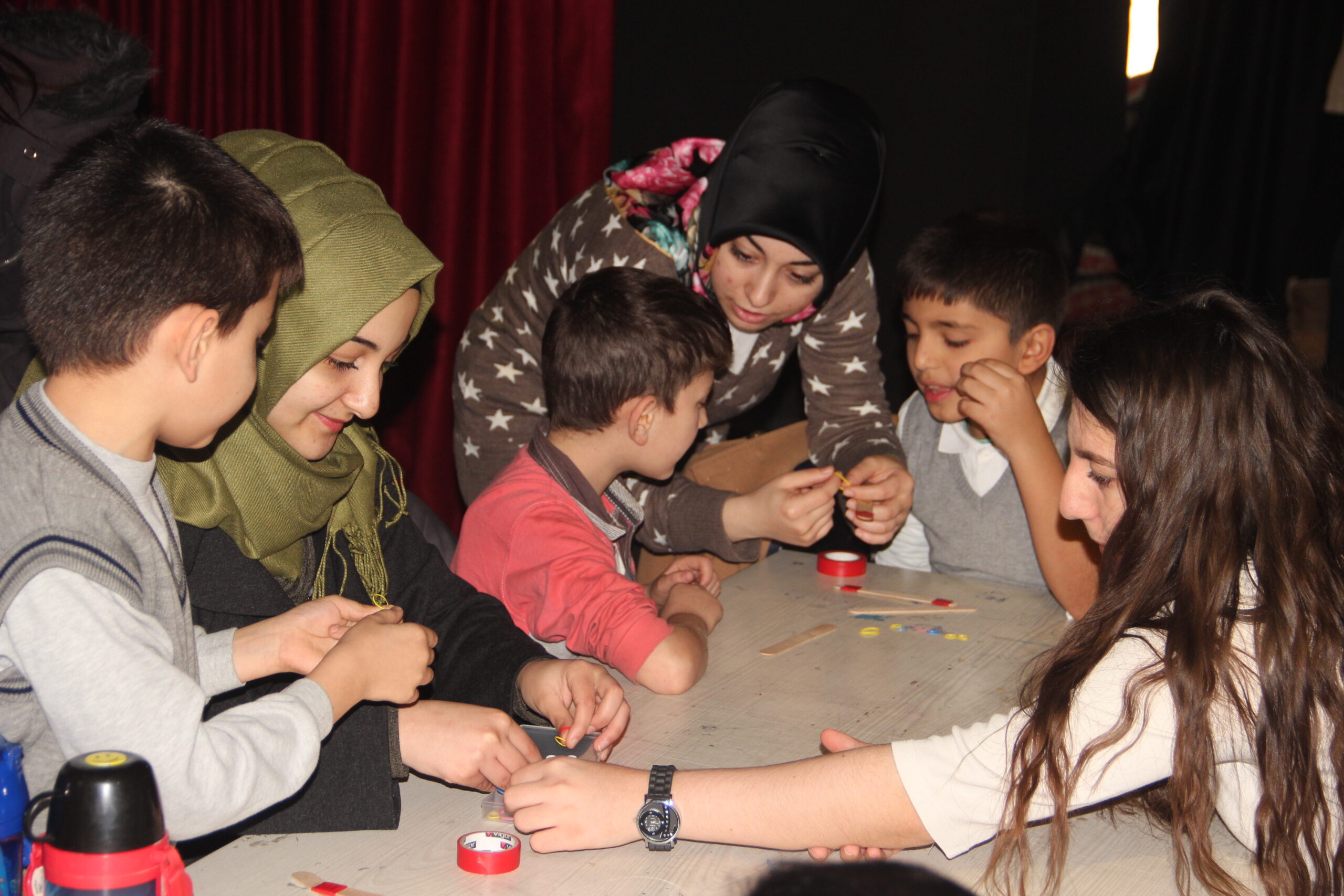 Mızıka yapmayı eğlenerek öğrendiler