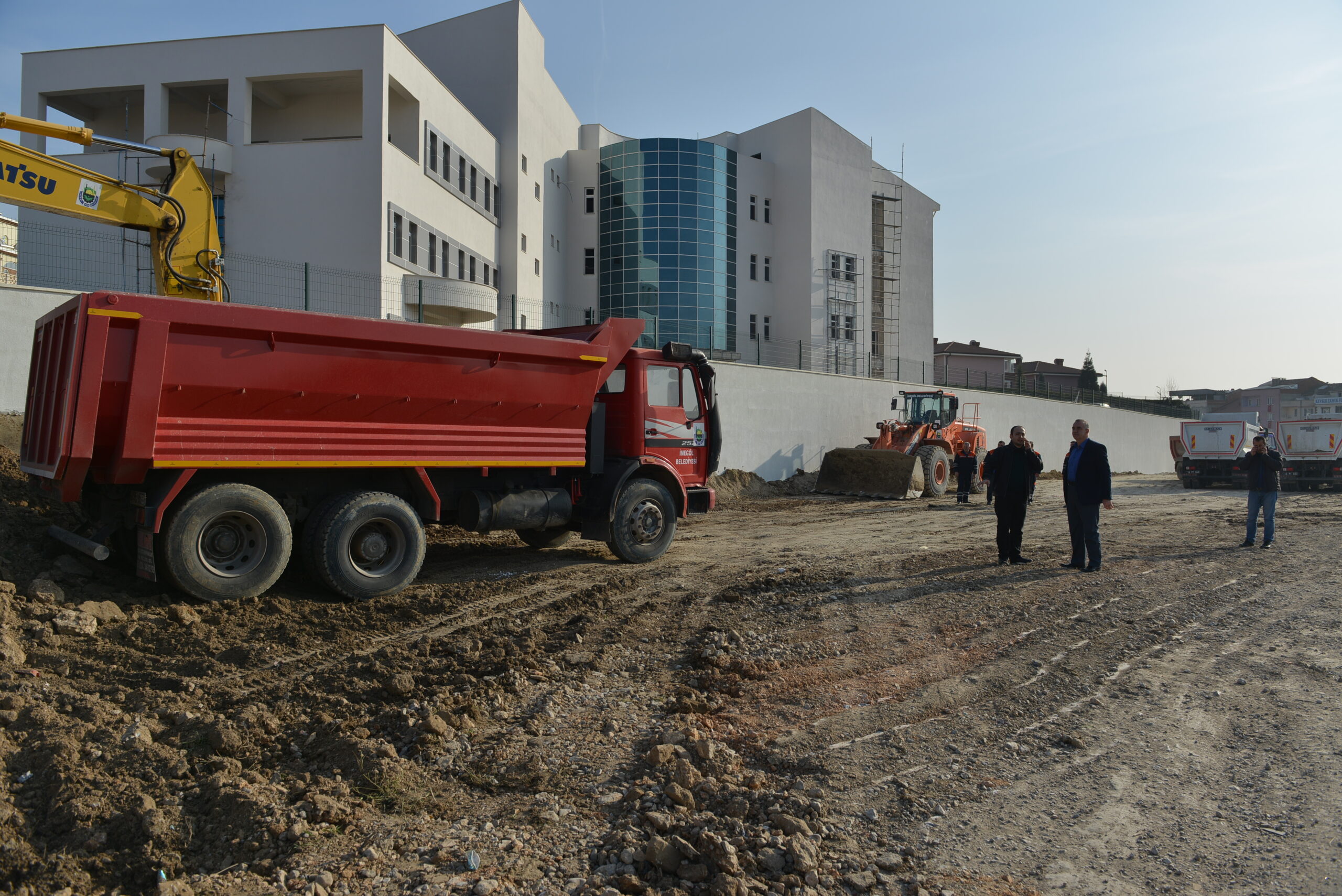 İnegöl Ağız Ve Diş Sağlığı Merkezi’nin Hafriyat çalışması tamamlandı