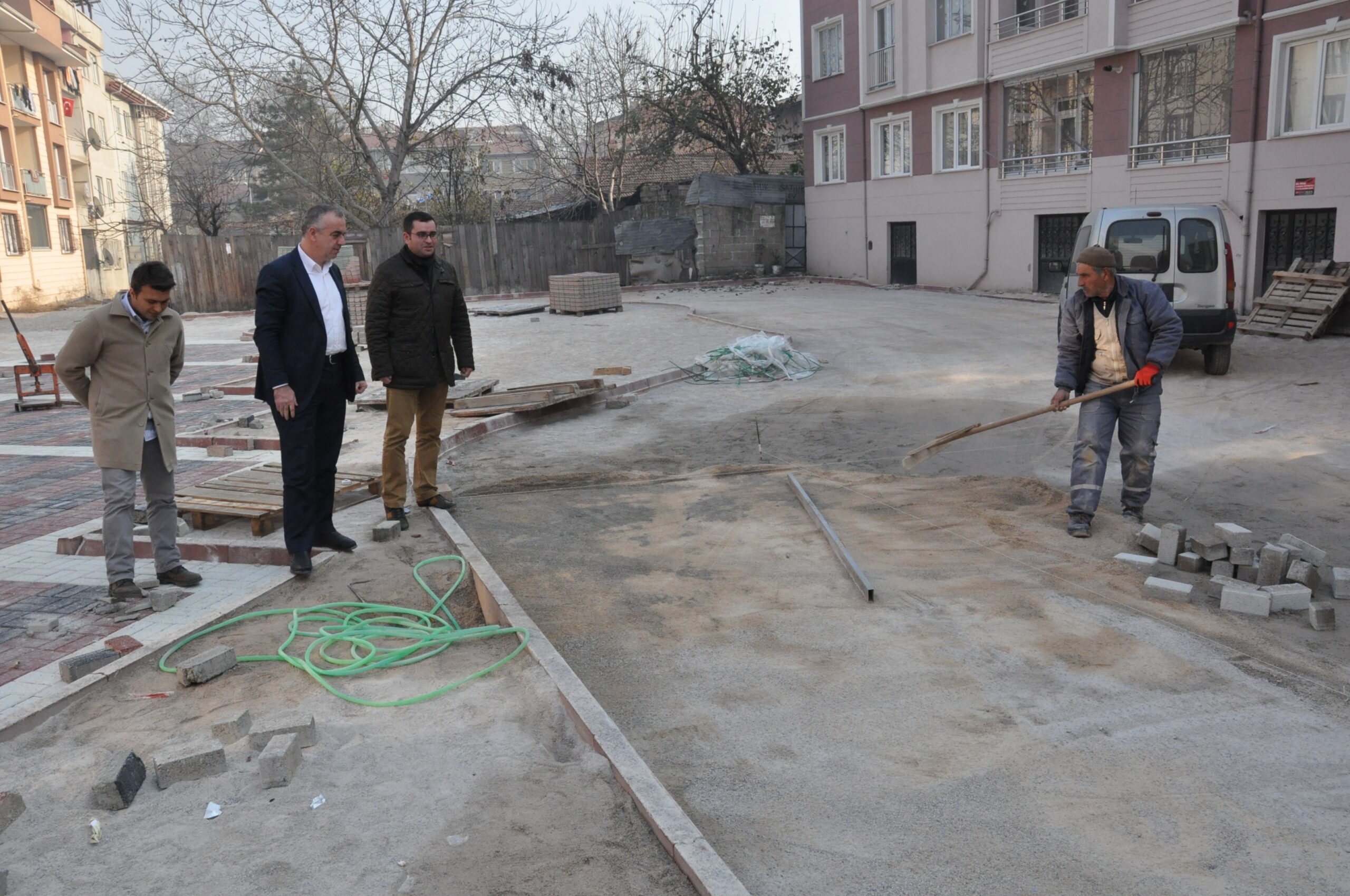 Otopark çalışmaları devam ediyor