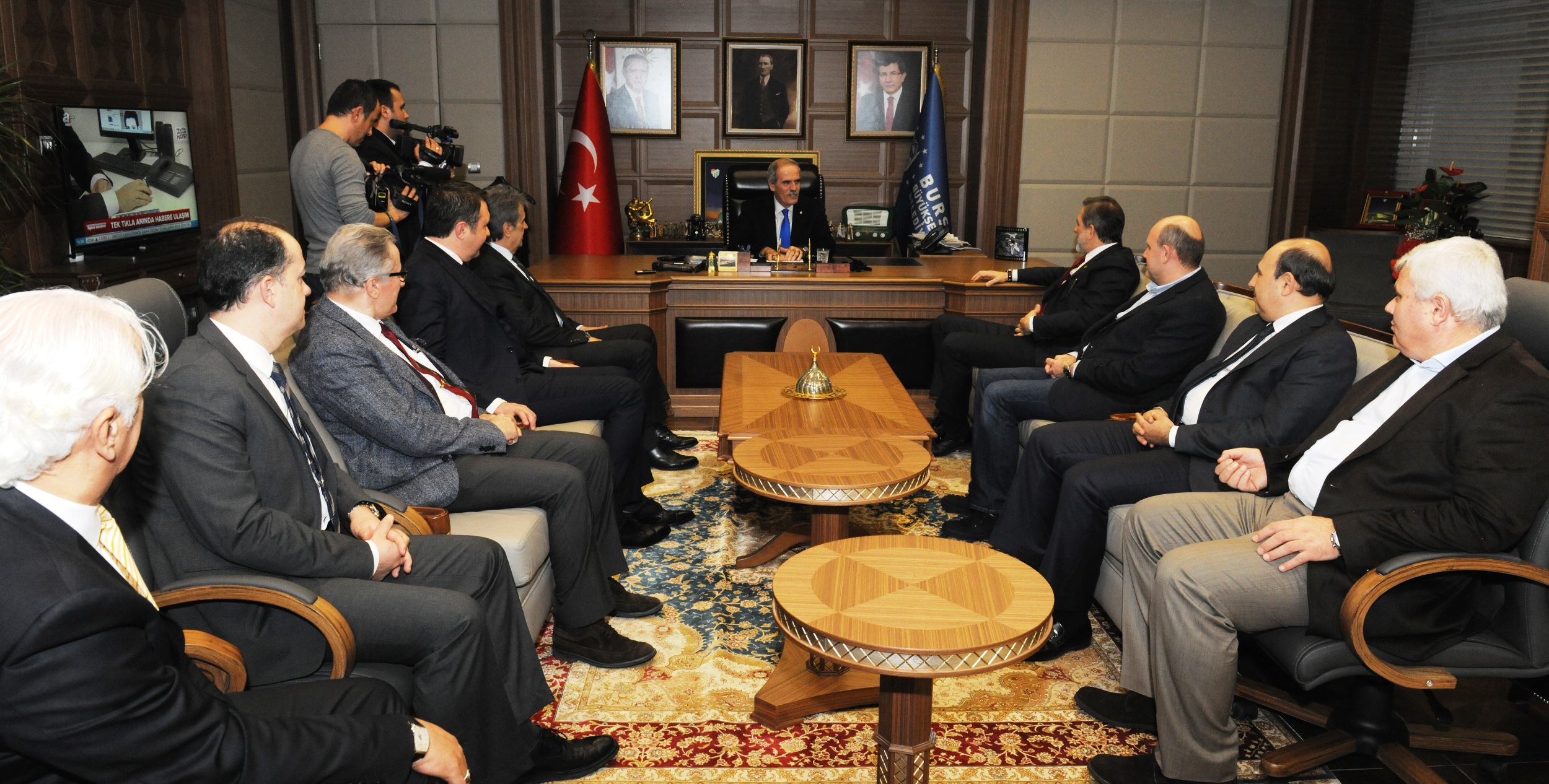 Burkay’dan Altepe’ye ziyaret