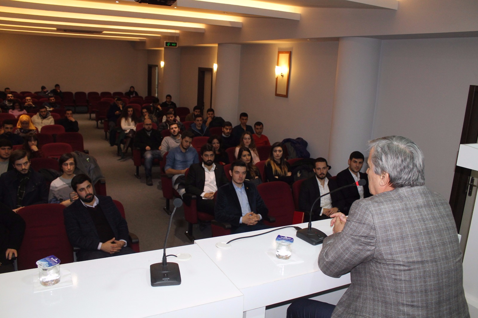 Mustafa Çulcu öğrencilerle buluştu