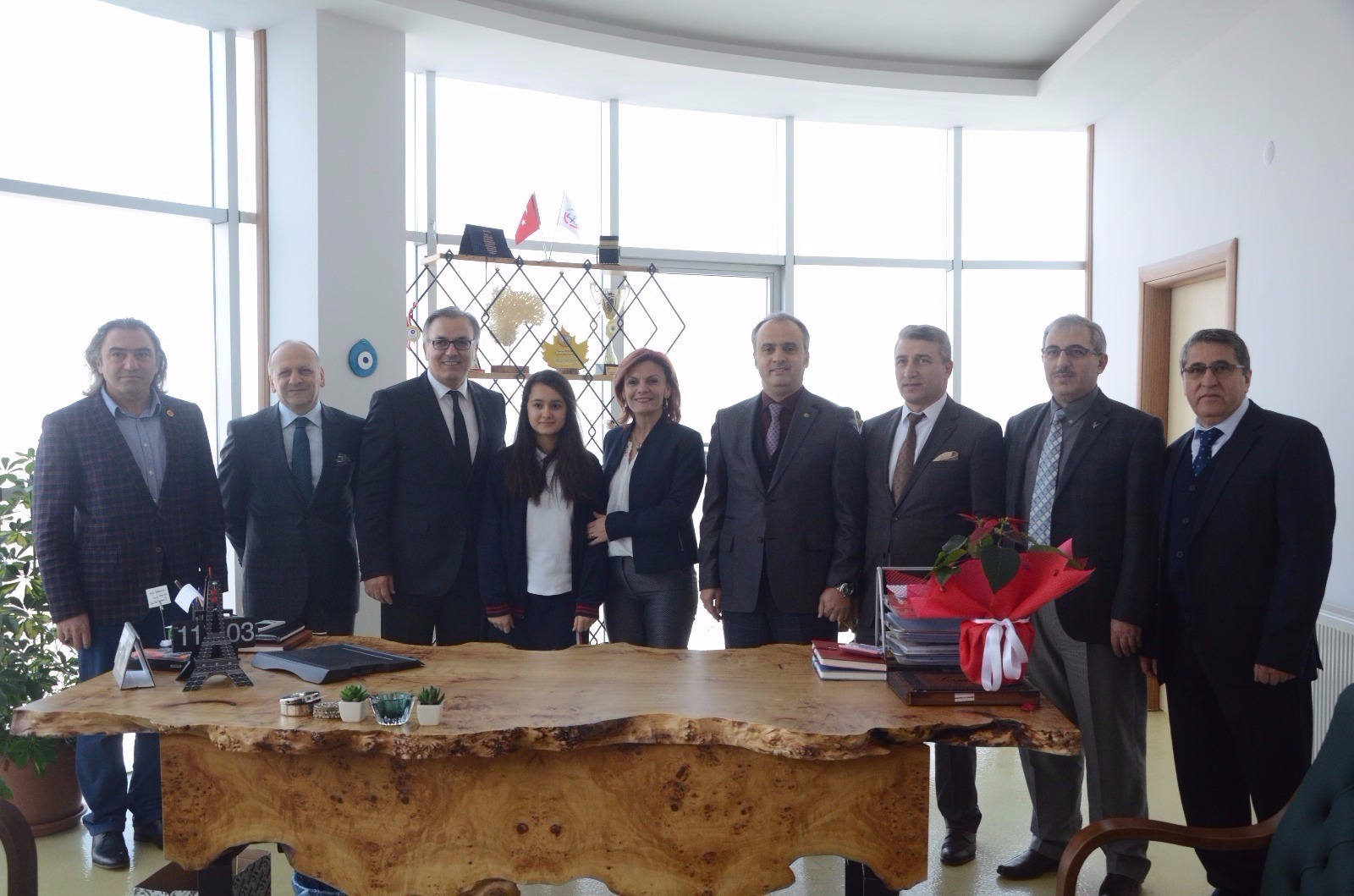 Protokolden Kosova’lı şampiyona ziyaret