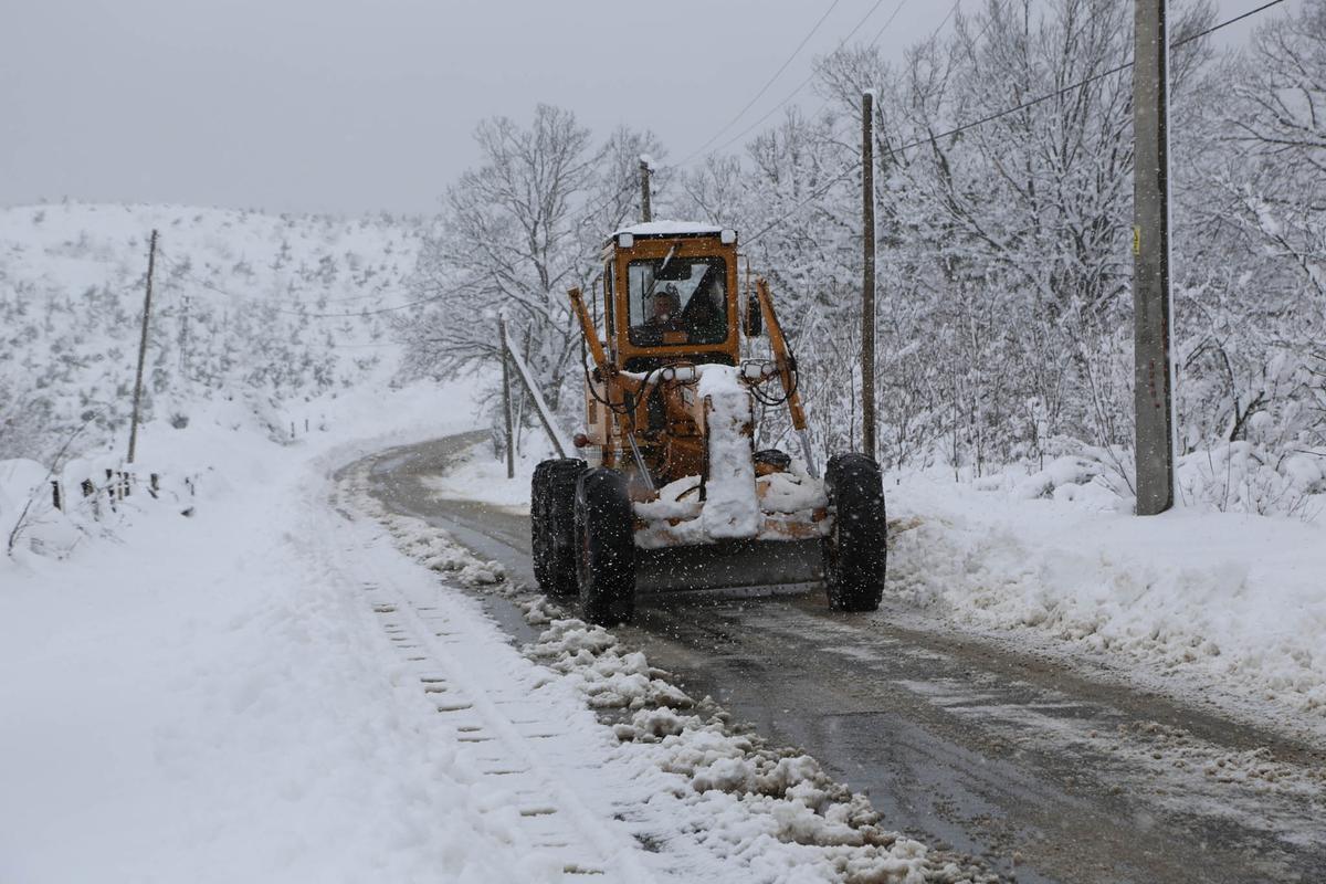 Köy yollarında sıkıntı yok