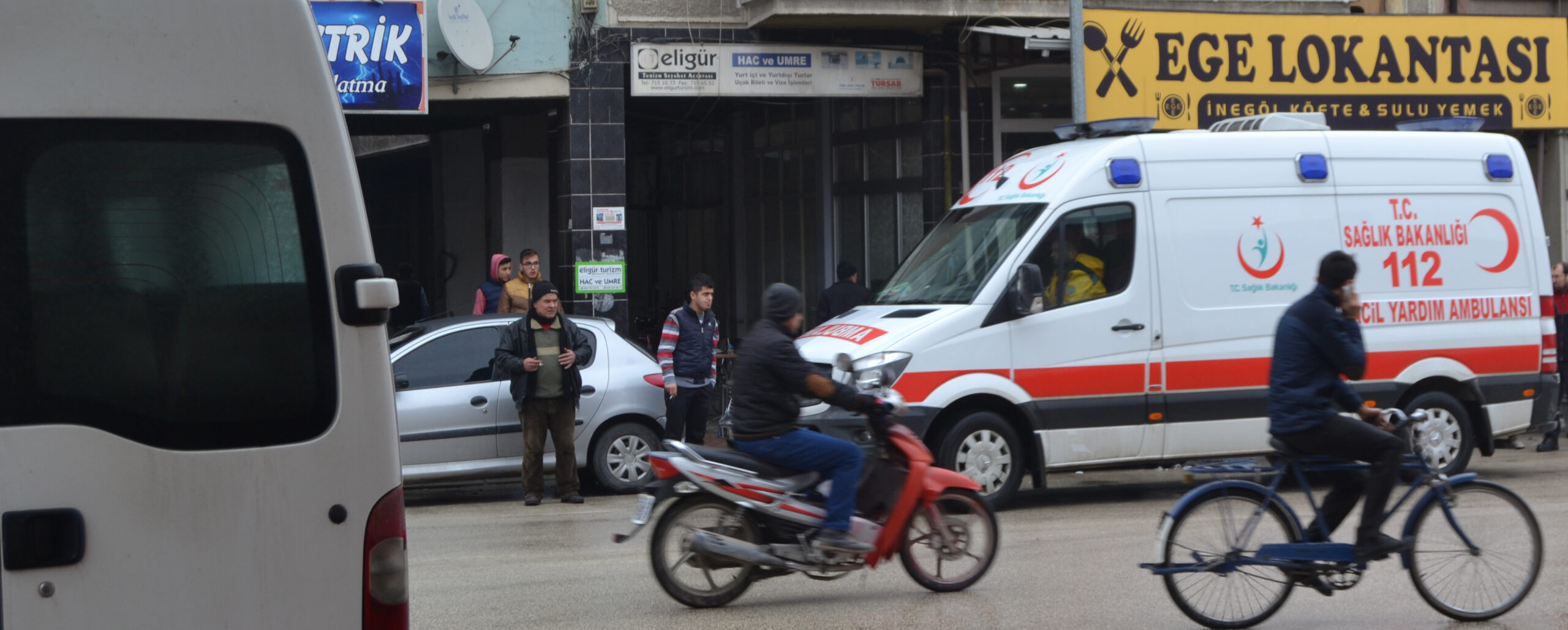 Biri kaçtı, diğeri hastanelik oldu