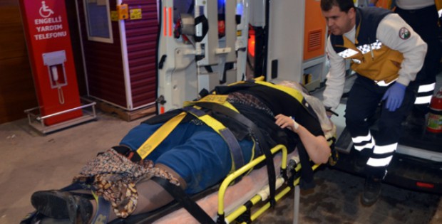 Dikkatsizlik kazaya neden oldu