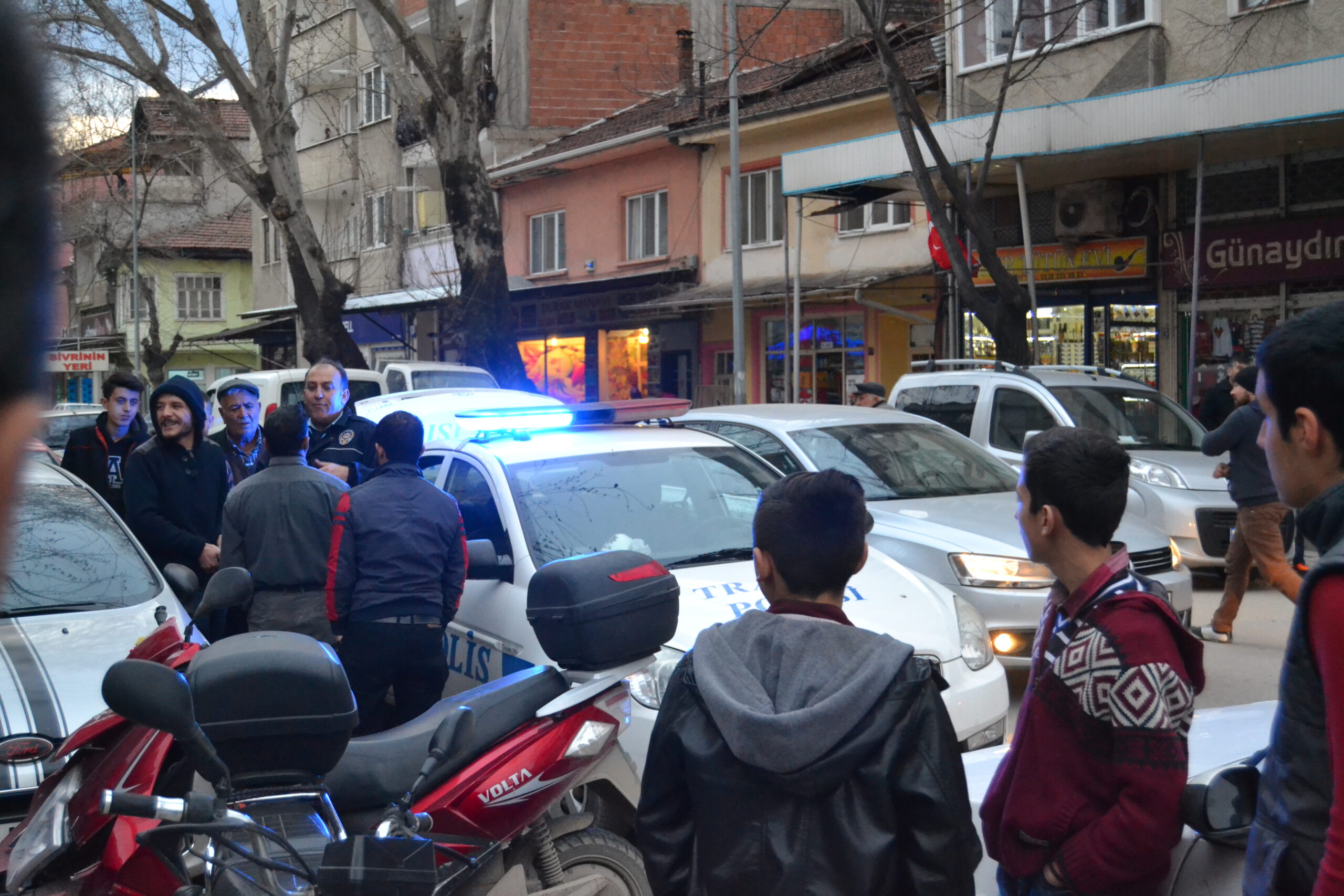 Vatandaş olaya el koydu