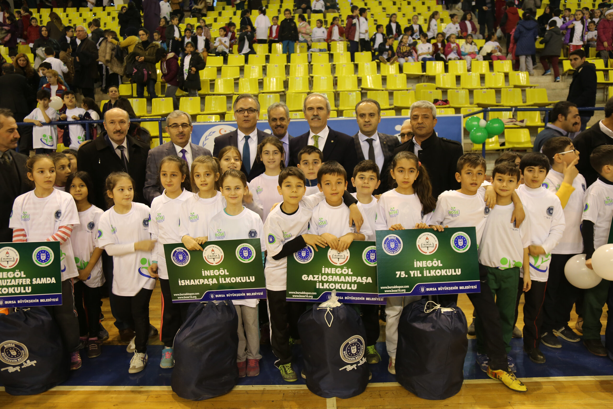 İnegöl´de spor etkinlikleri coşkusu