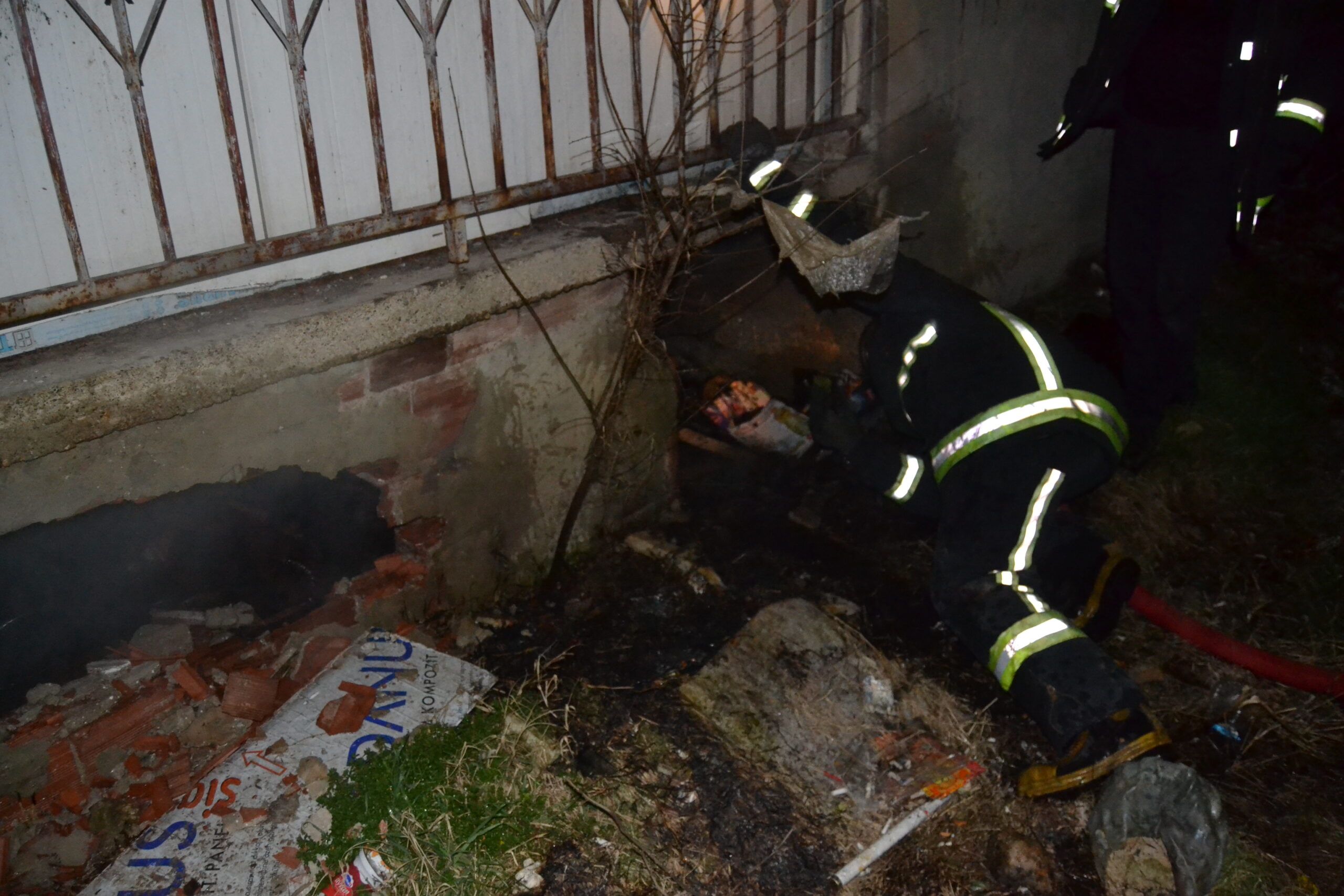 Mesudiye’de korkutan yangın