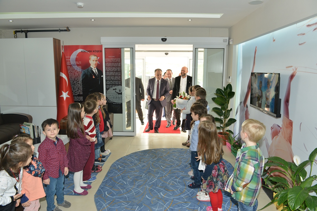 Aktaş eğitim kurumlarını ziyarete devam ediyor