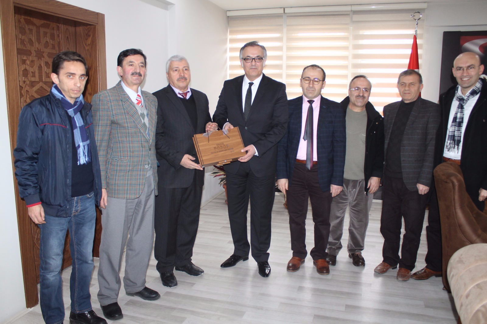 Posoflulardan Akça’ya ziyaret