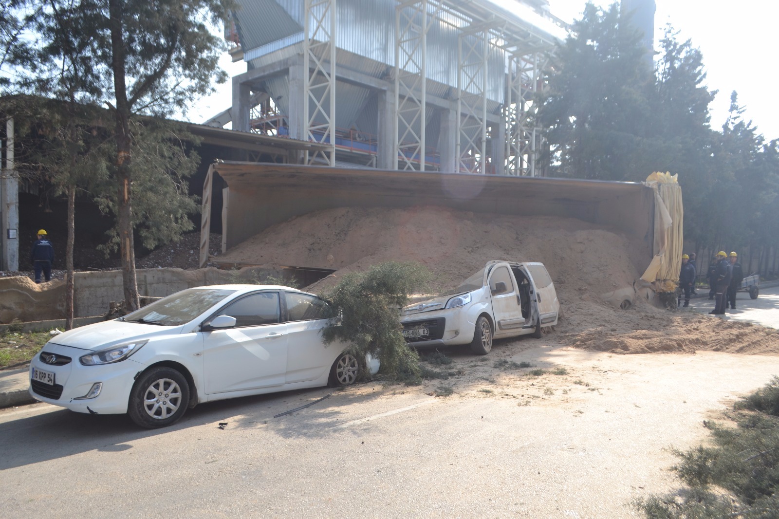 OSB’de korku dolu anlar