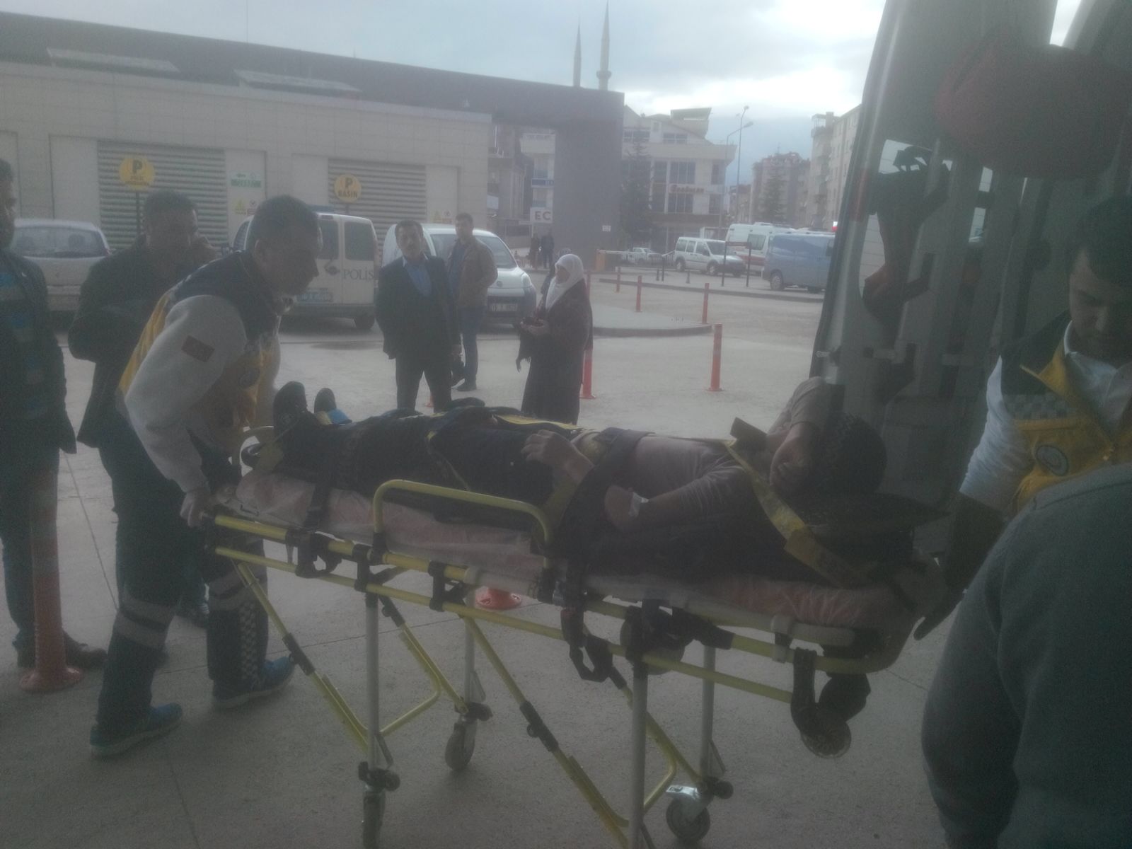 Anafartalar Caddesi’nde kaza: 1 yaralı