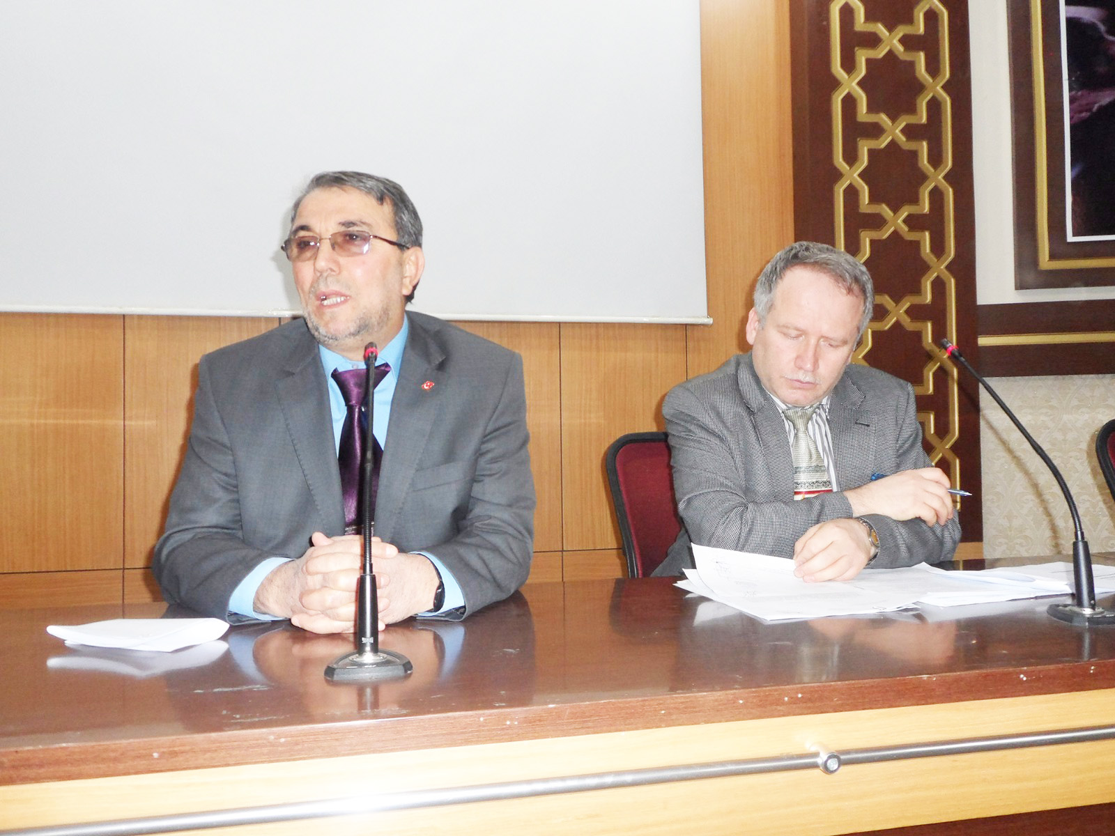 Din görevlilerini bilgilendirme toplantısı