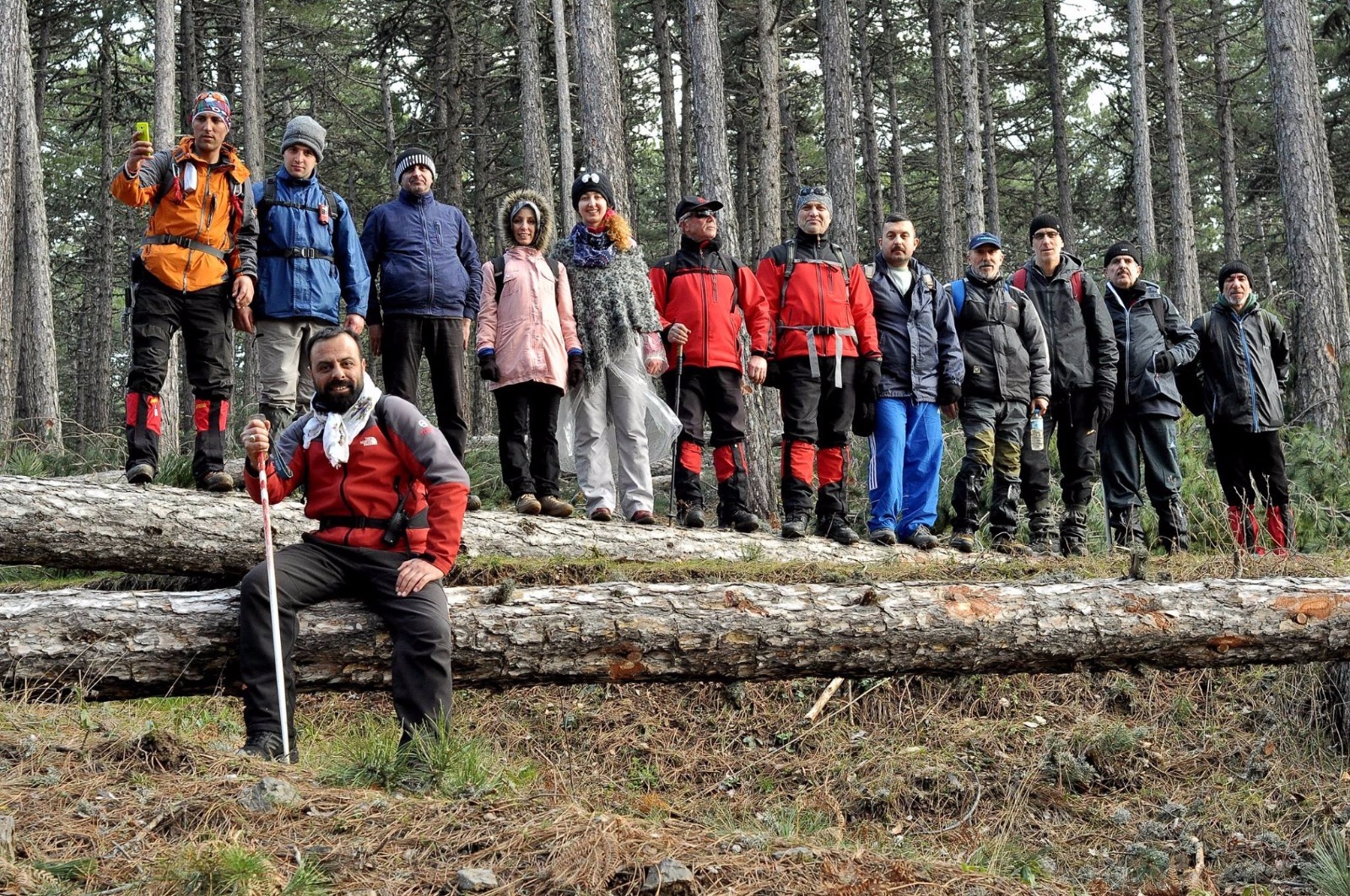 Dağcılar 20 Kilometrelik Parkuru Başarıyla Tamamladılar