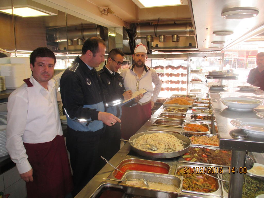 LOKANTALAR DENETLENDİ