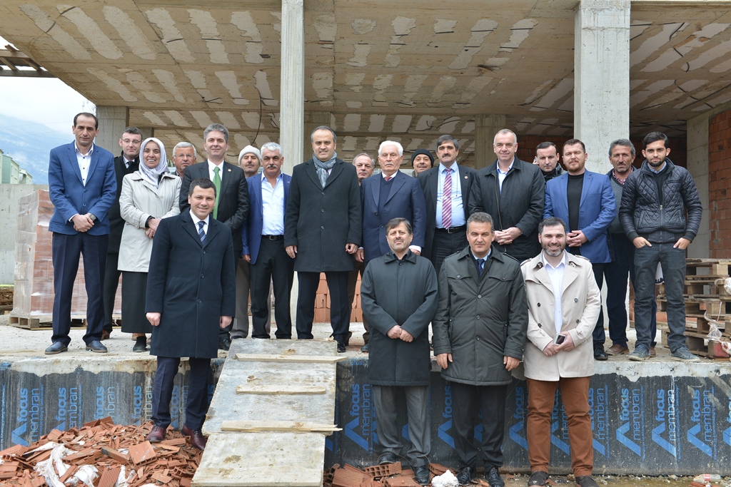 Huzurevi çalışmaları sürüyor