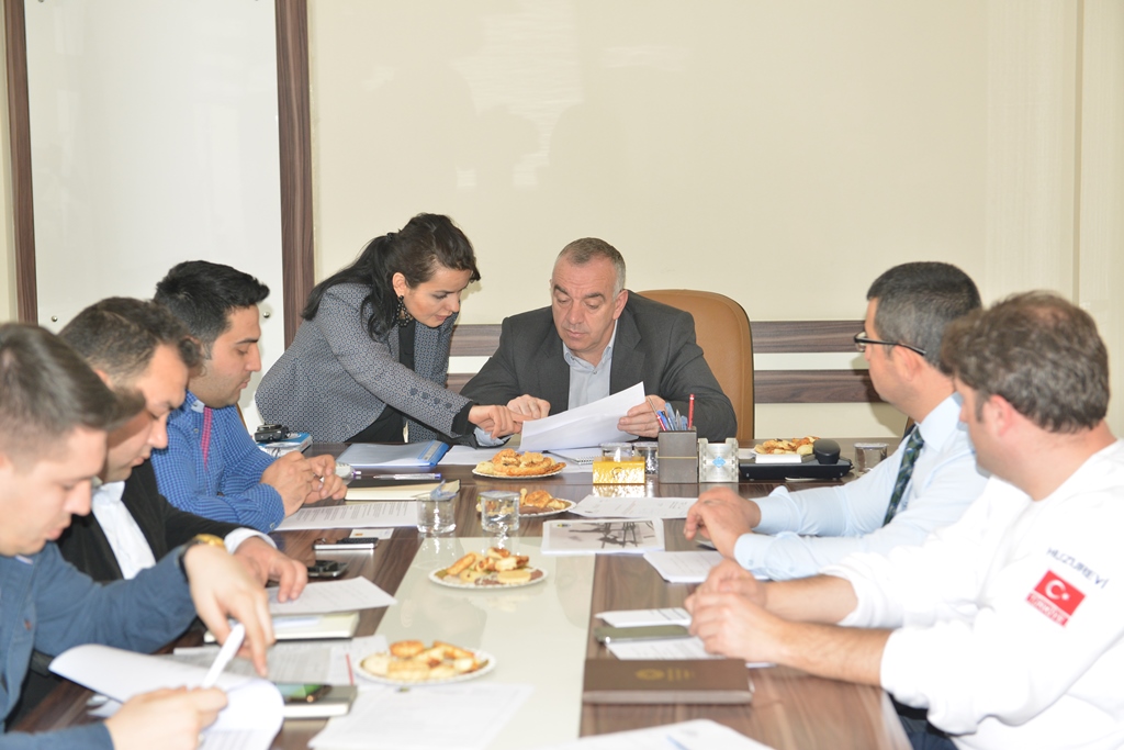 Belediyeden iş sağlığı ve güvenliği toplantısı