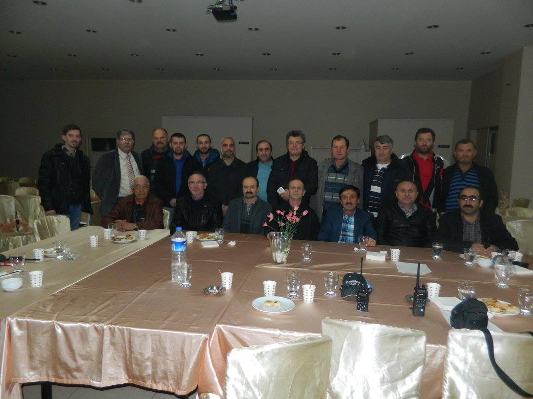 Amatör telsizciler bir araya geldi