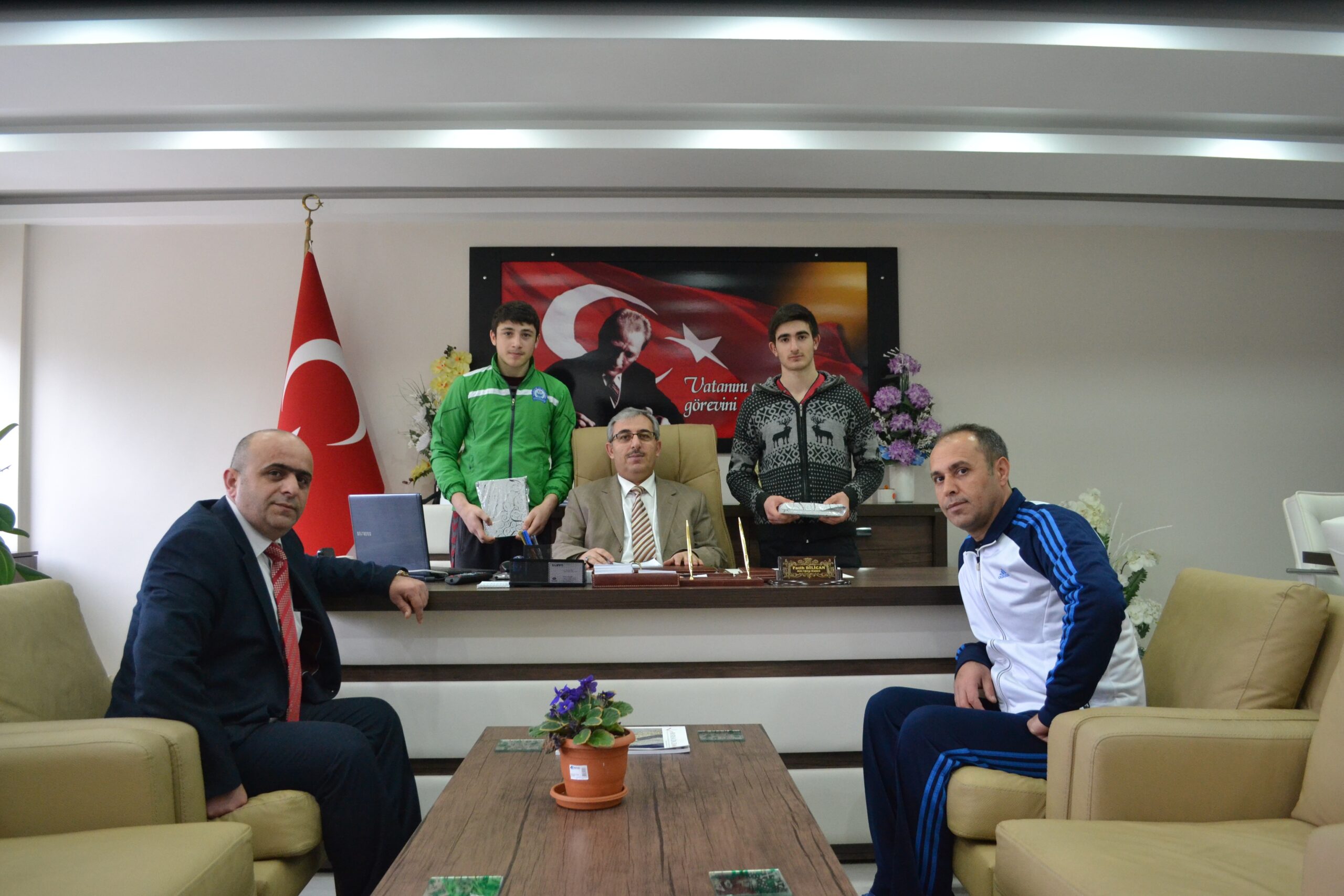 Güreşte il dereceleri geldi