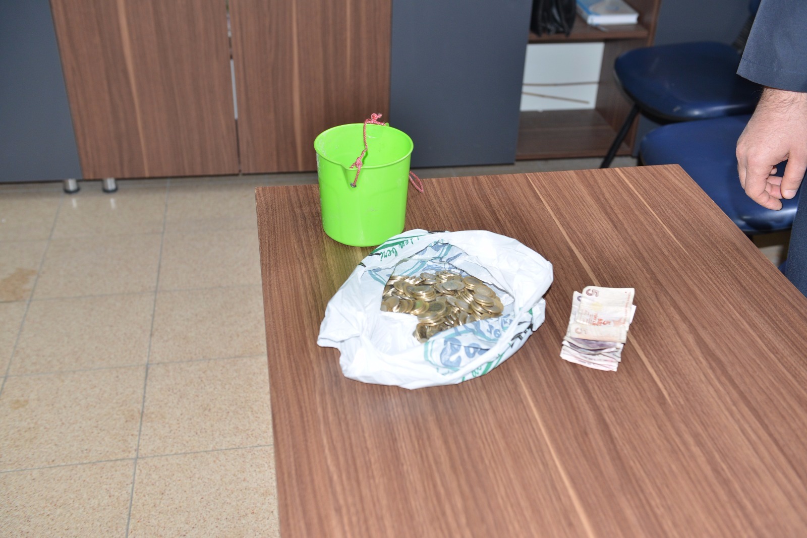 Dilenciden 3 saatte 300 TL