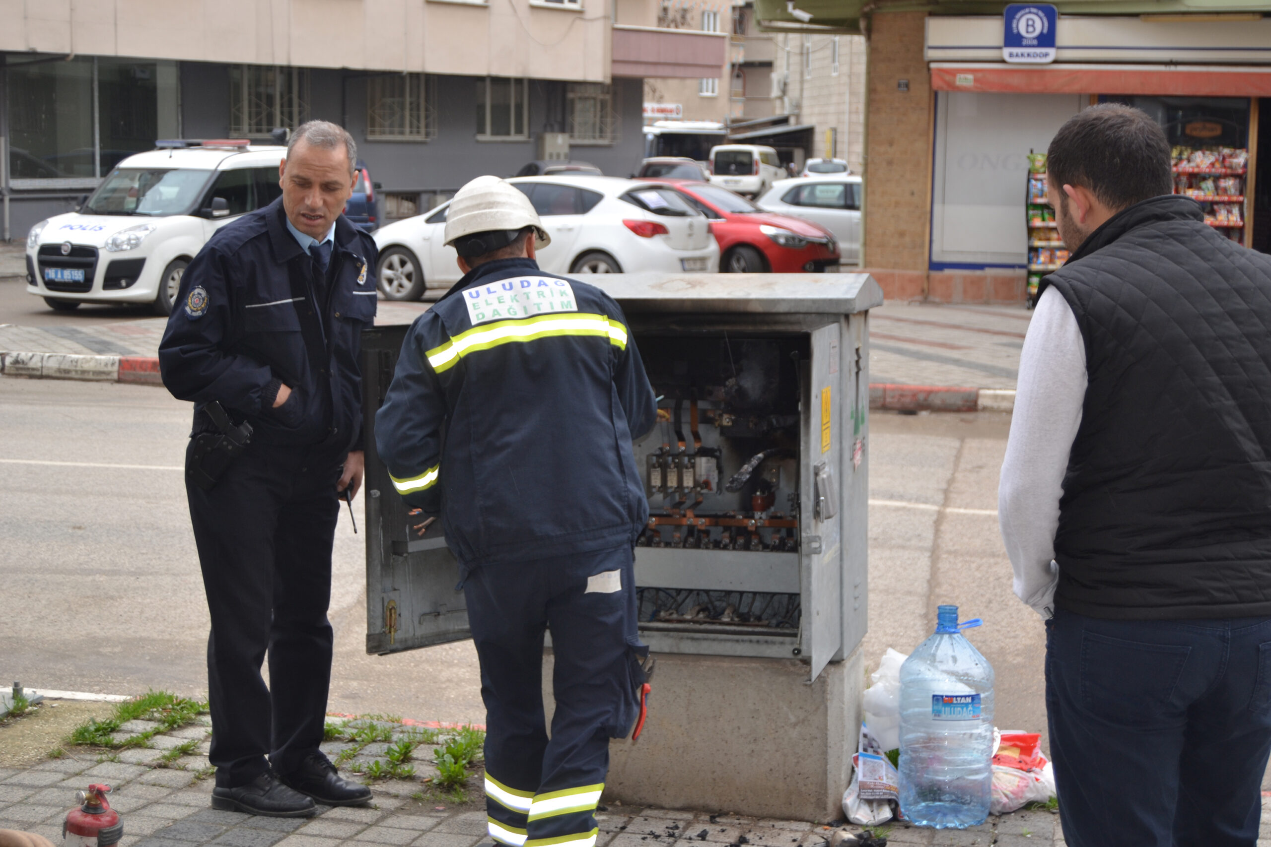 Elektrik panosunda patlama