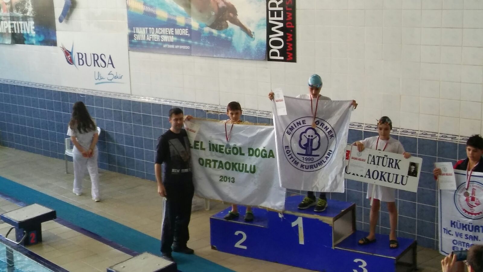 Doğalı öğrencilerden Bursa birinciliği