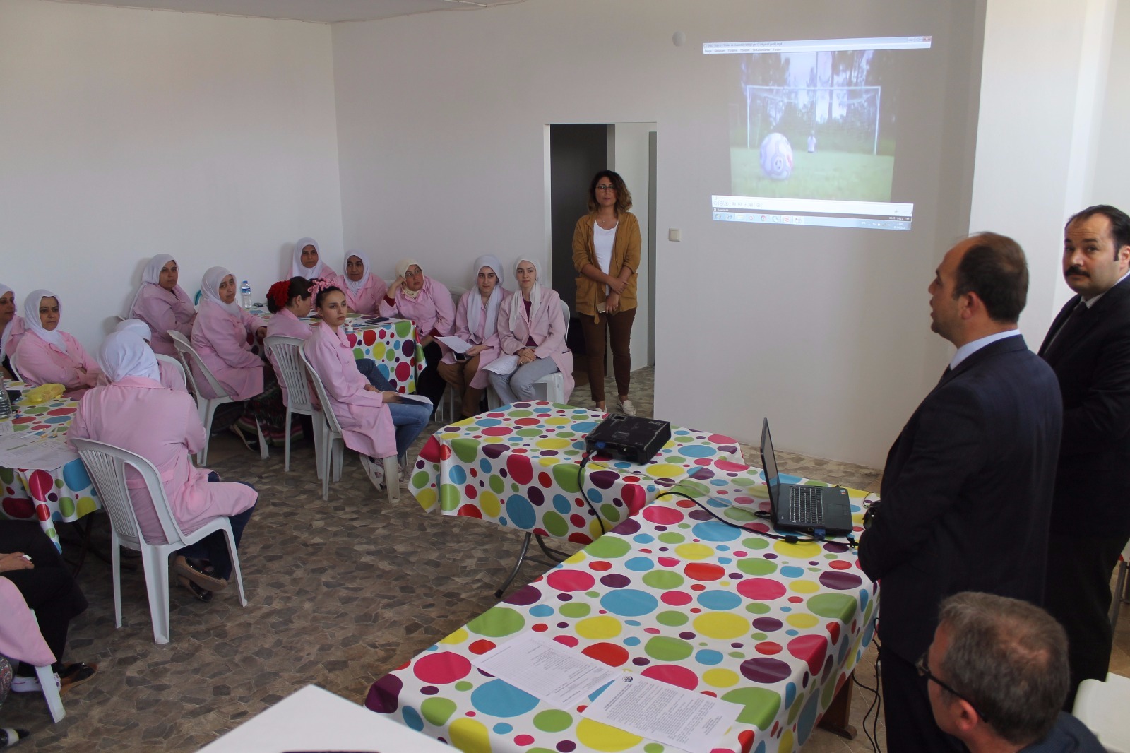 Farkındalık için eğitim verildi