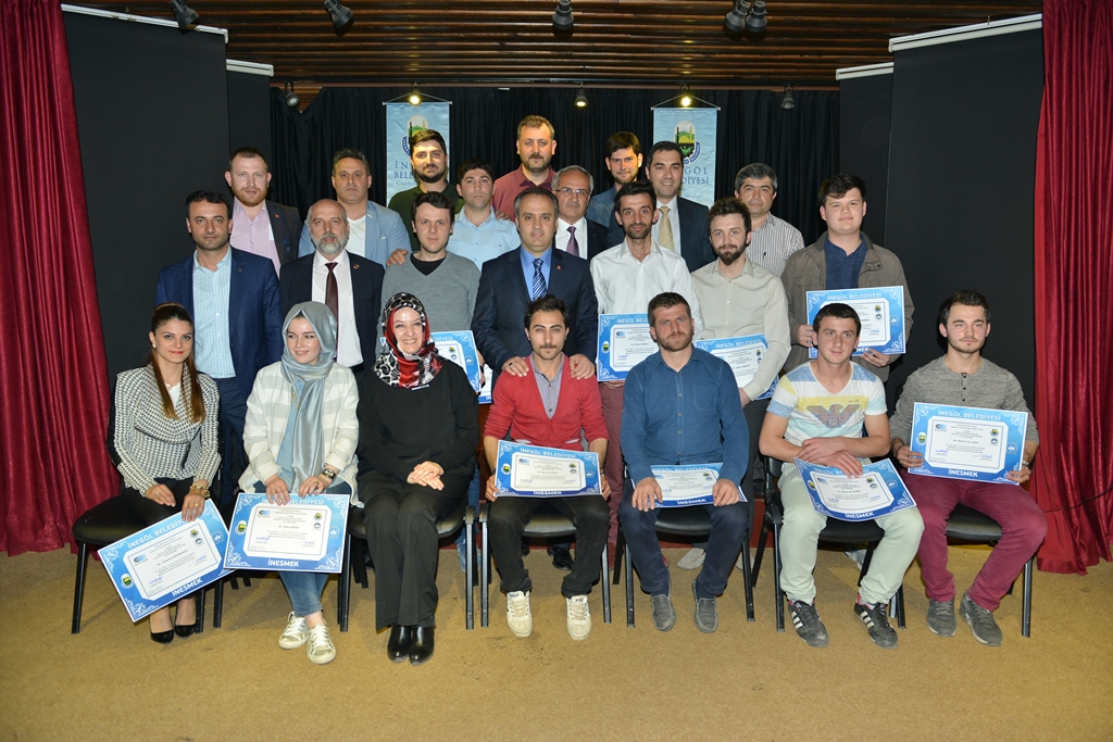 Girişimciler sertifikalarını aldı