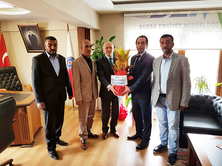 Romanlardan Emniyet’e ziyaret