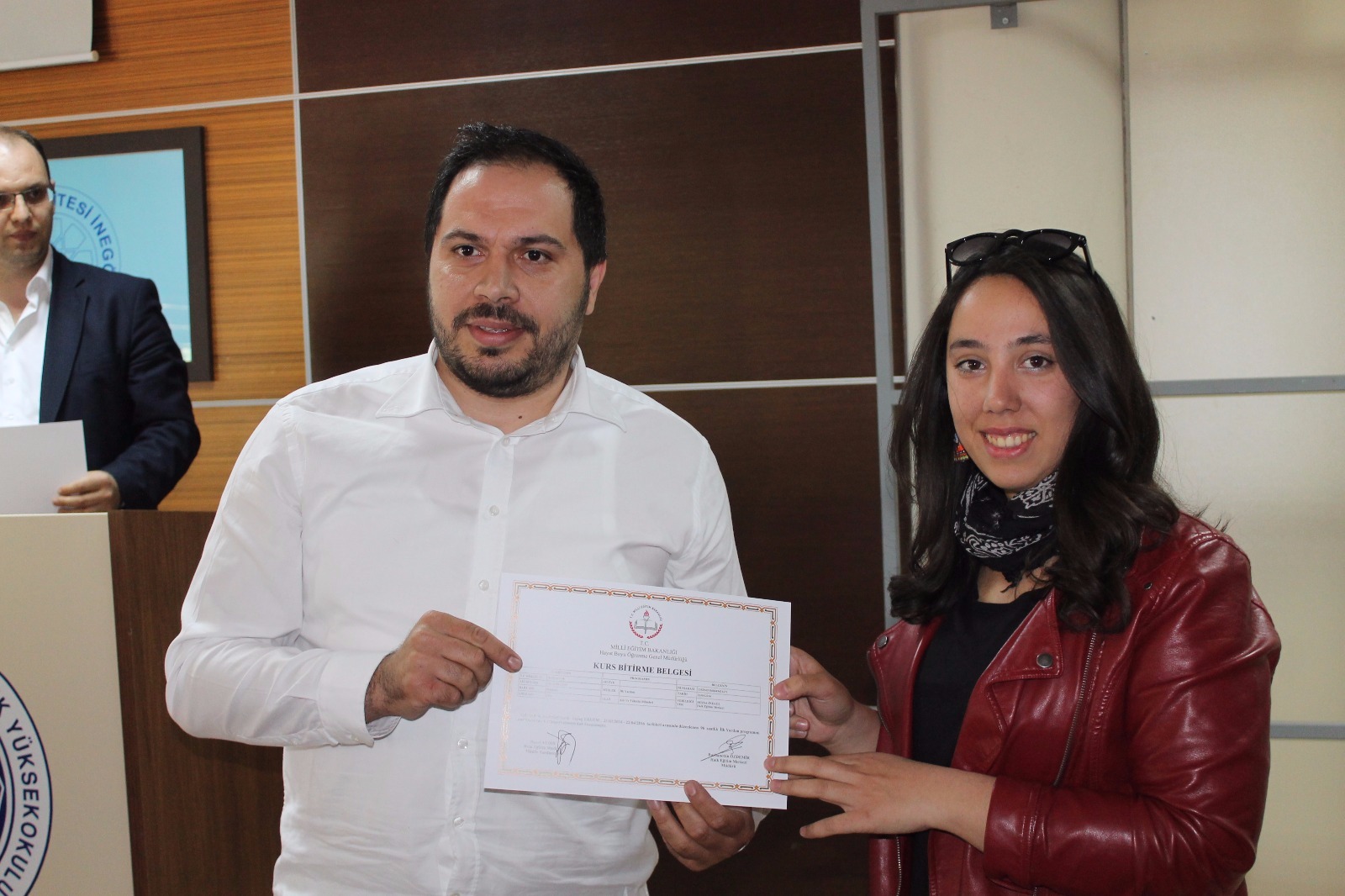 ÇOCUK GELİŞİM BÖLÜMÜ ÖĞRENCİLERİNDE  İlkyardım ve hijyen sertifikası