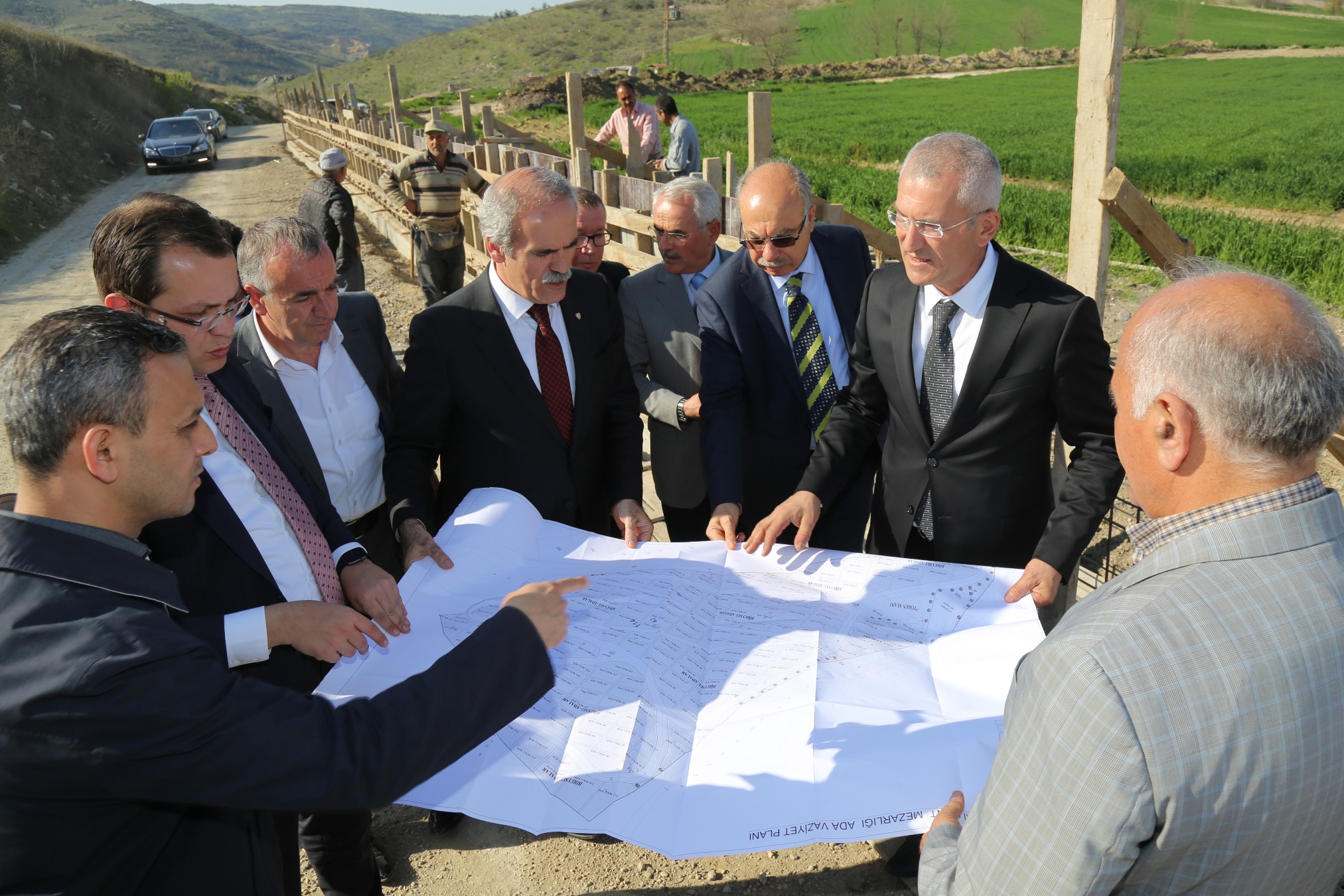 İnegöl’e 100 dönümlük yeni mezarlık