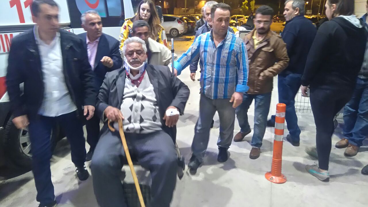 Kalburt’ta korkutan kaza