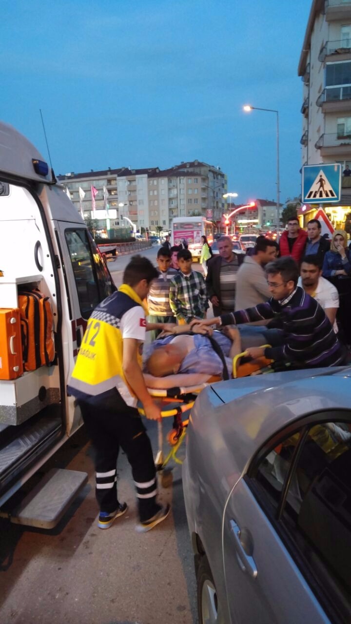 Direksiyon başında kalp krizi geçirdi