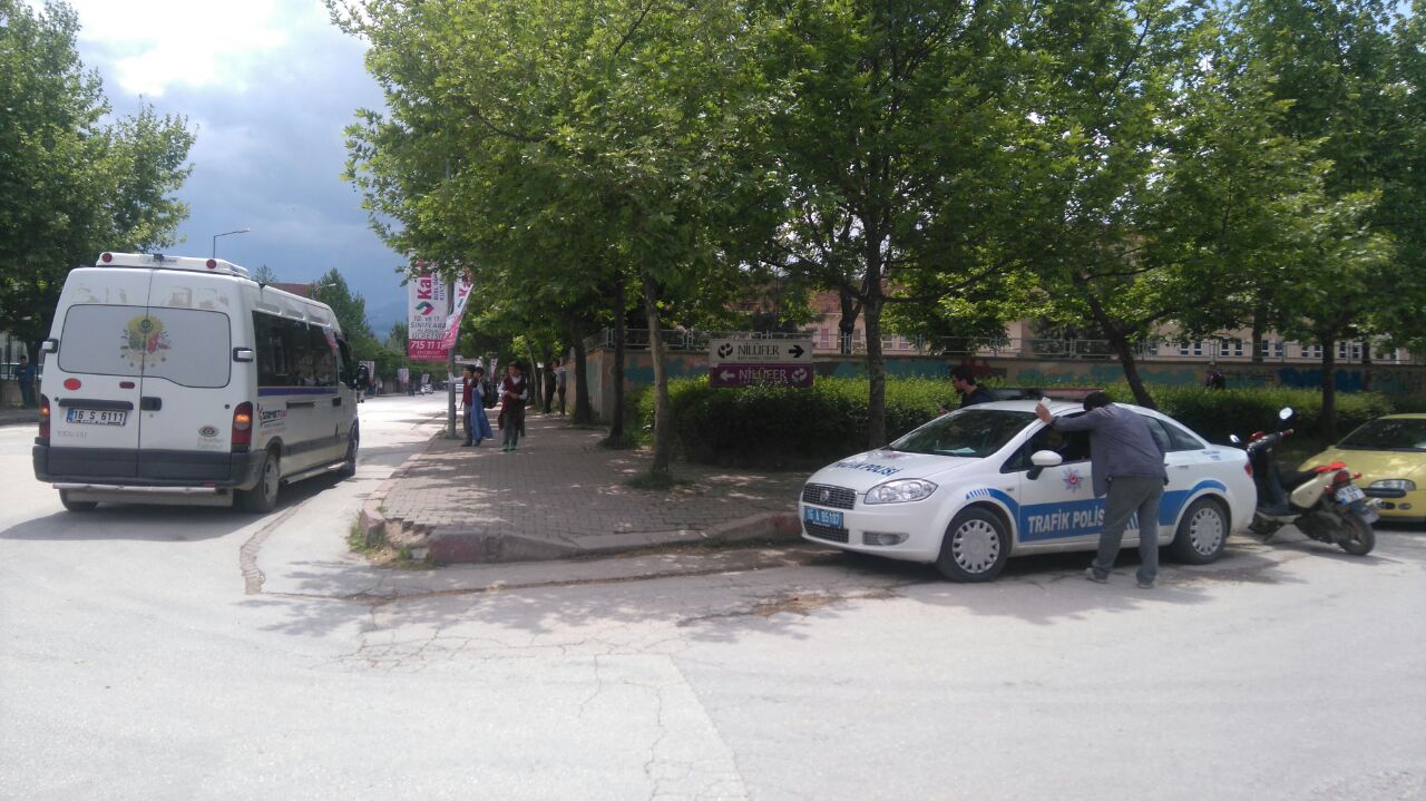 Eksik belgeli öğrenci servisleri ceza aldı