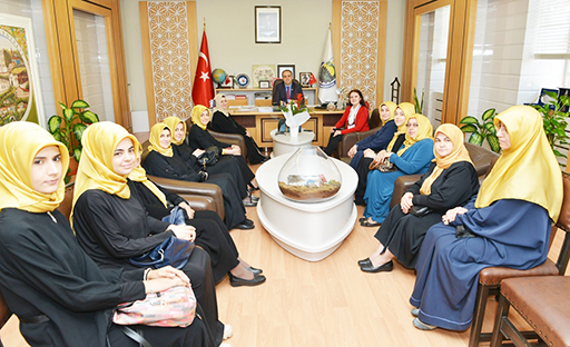 Aktaş’a teşekkür ziyareti