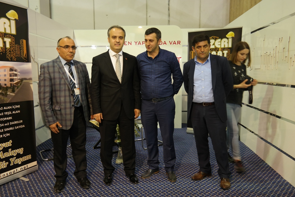 Aktaş’tan Bursa İnşaat Fuarı’na ziyaret