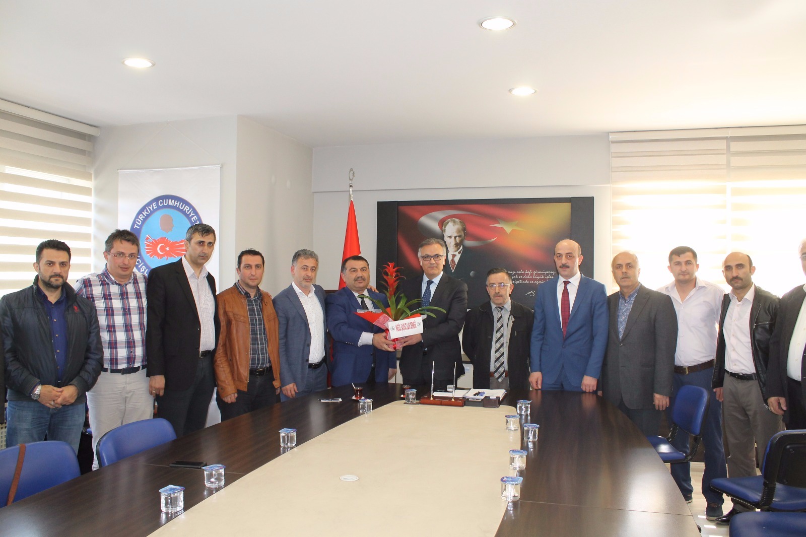 Şavşatlılardan Akça’ya ziyareti